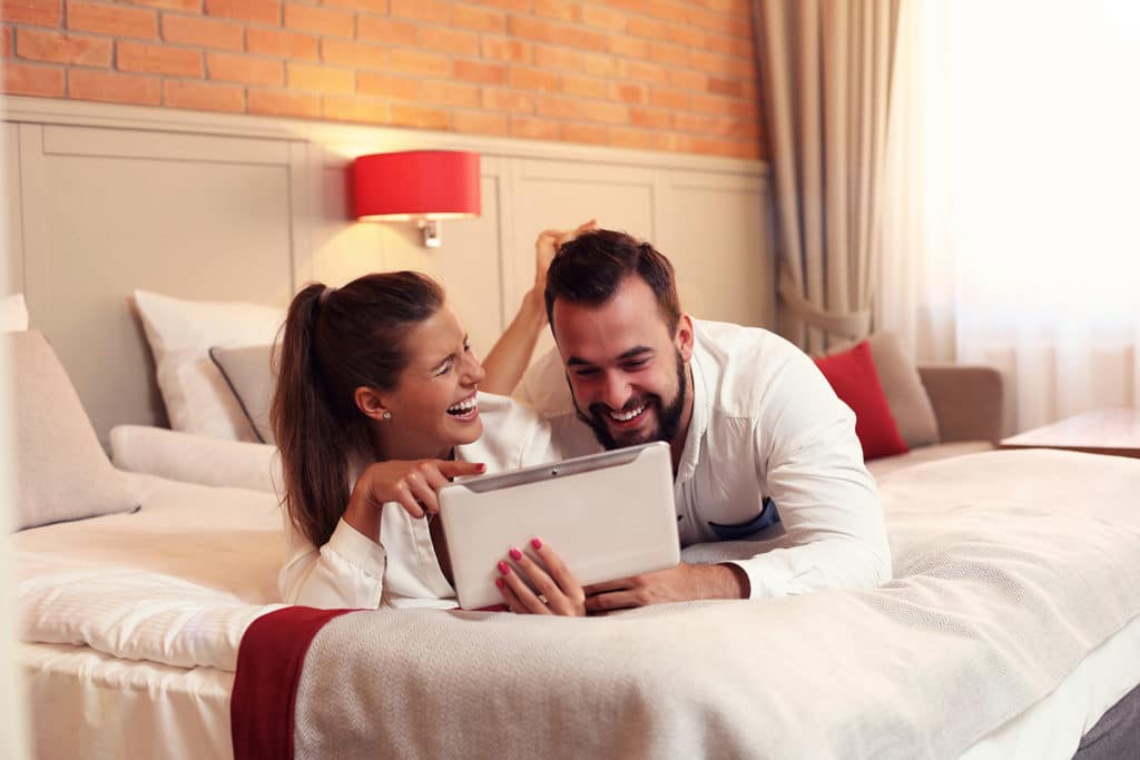 WiFi dans une chambre d'hôtel