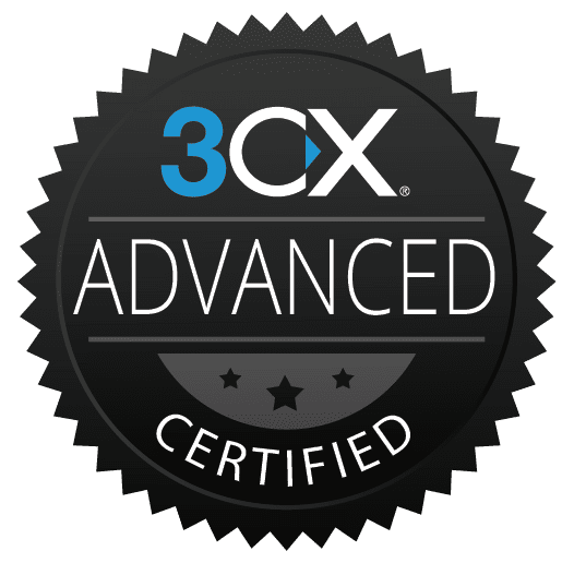 Advanced Certified badge 3CX